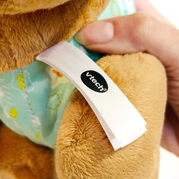 Vtech Crawl With Me Bear Electronic Interactive Crawling Light Up Learning Toy - Picture 9 of 9